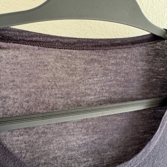 Intimissi Black Long Sleeve Scoop Neck Top in Ultralight Modal with Cashmere S - Picture 4 of 5